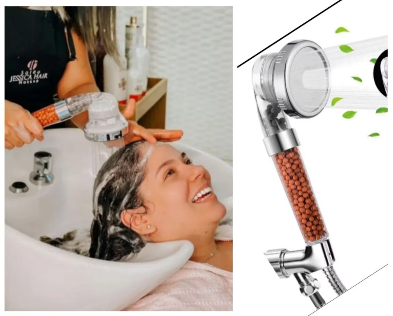 Ducha de Lavatório, (NOVA) ducha de filtragem iônica, ducha bioativa