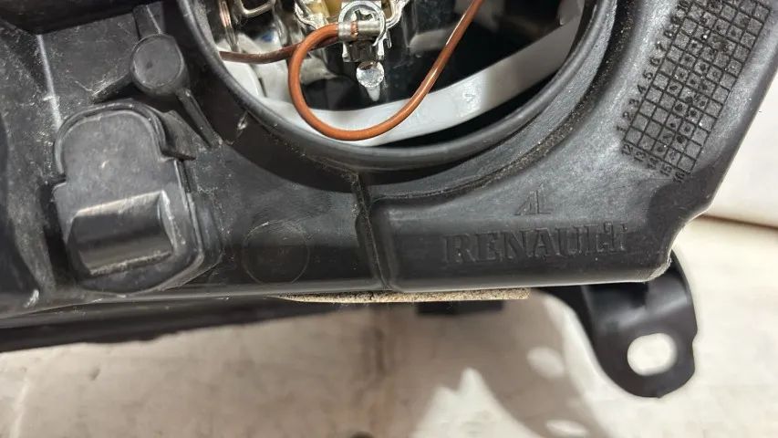 Farol esquerdo sandero logan 2015 2016 2017 2018 2019 2020 original recuperado - Foto 4