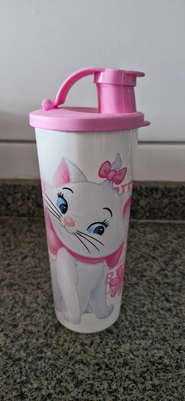 3 copos com tampa Disney da Tupperware - Foto 3