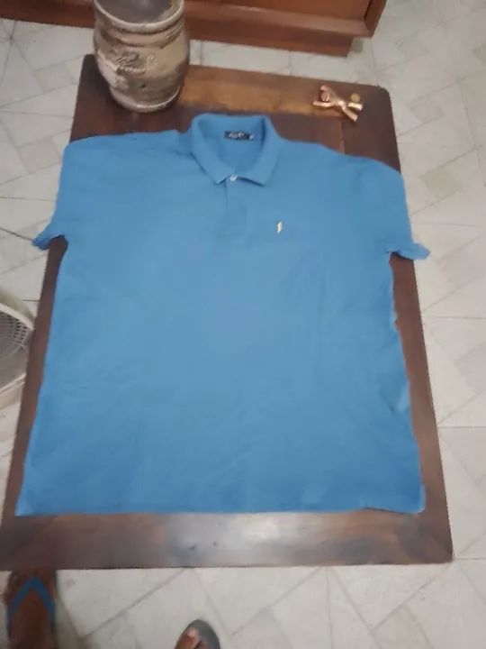 Polo Masculina Azul marca ZOOMP G  - Foto 4