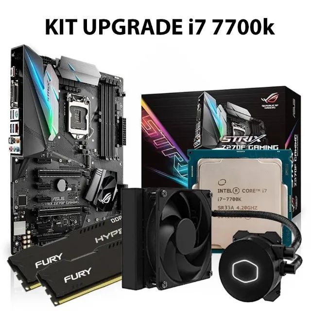 Asus Pc Gaming I7 7700k Intel Core I7 7700K Asus ROG Strix Z270i