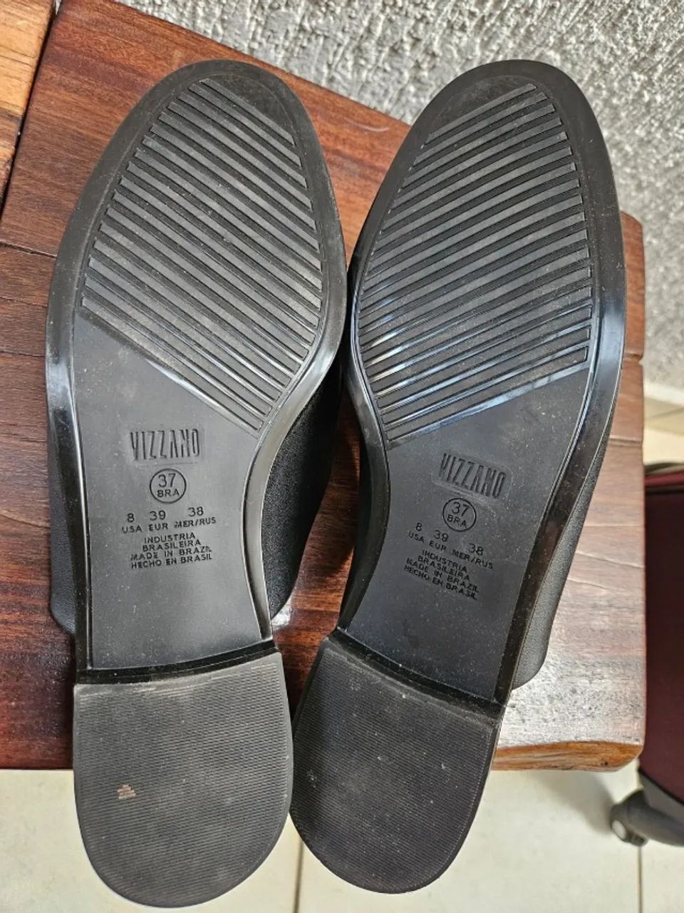 Sapatilha preta marca Vizzano tamanho 37 - Foto 3