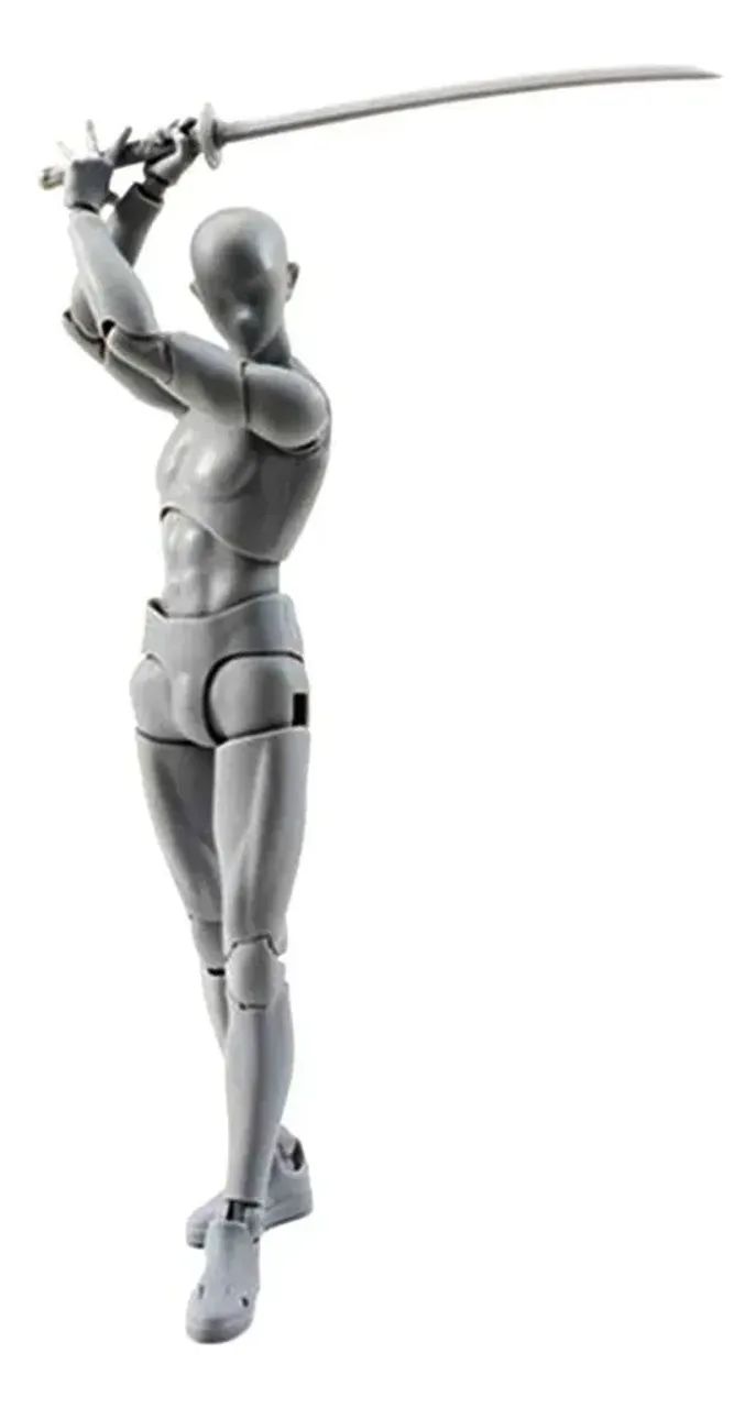 Figuras De Ação Body-kun Dx E Body-chan Dx Pvc Sh Model - Foto 3