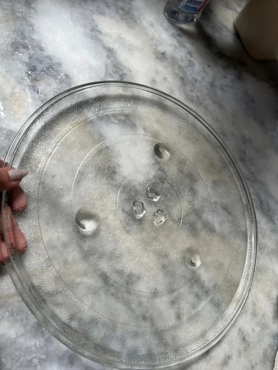 Prato de Vidro para Micro-ondas G - Foto 3