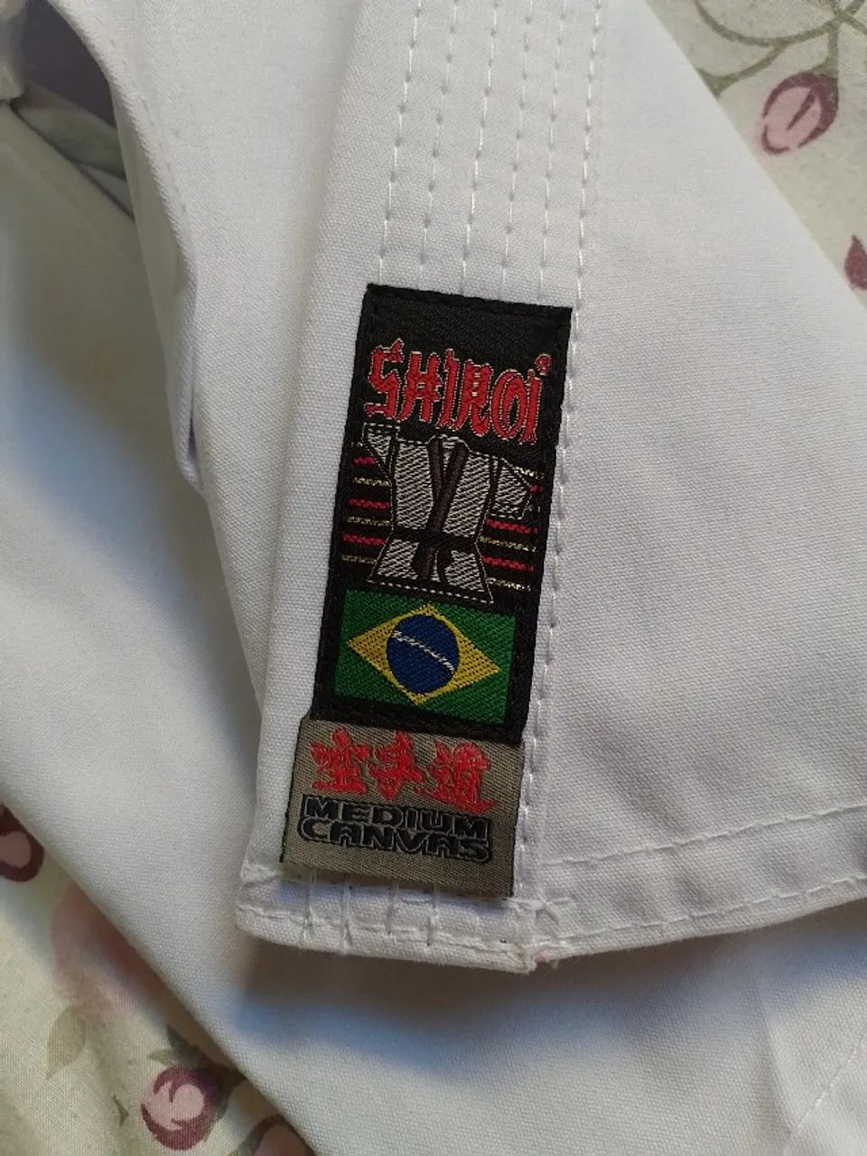 Kimono Karate Lona Média (K10) Medium Canvas Novo no Plástico Infantil 9/11 anos só R$220