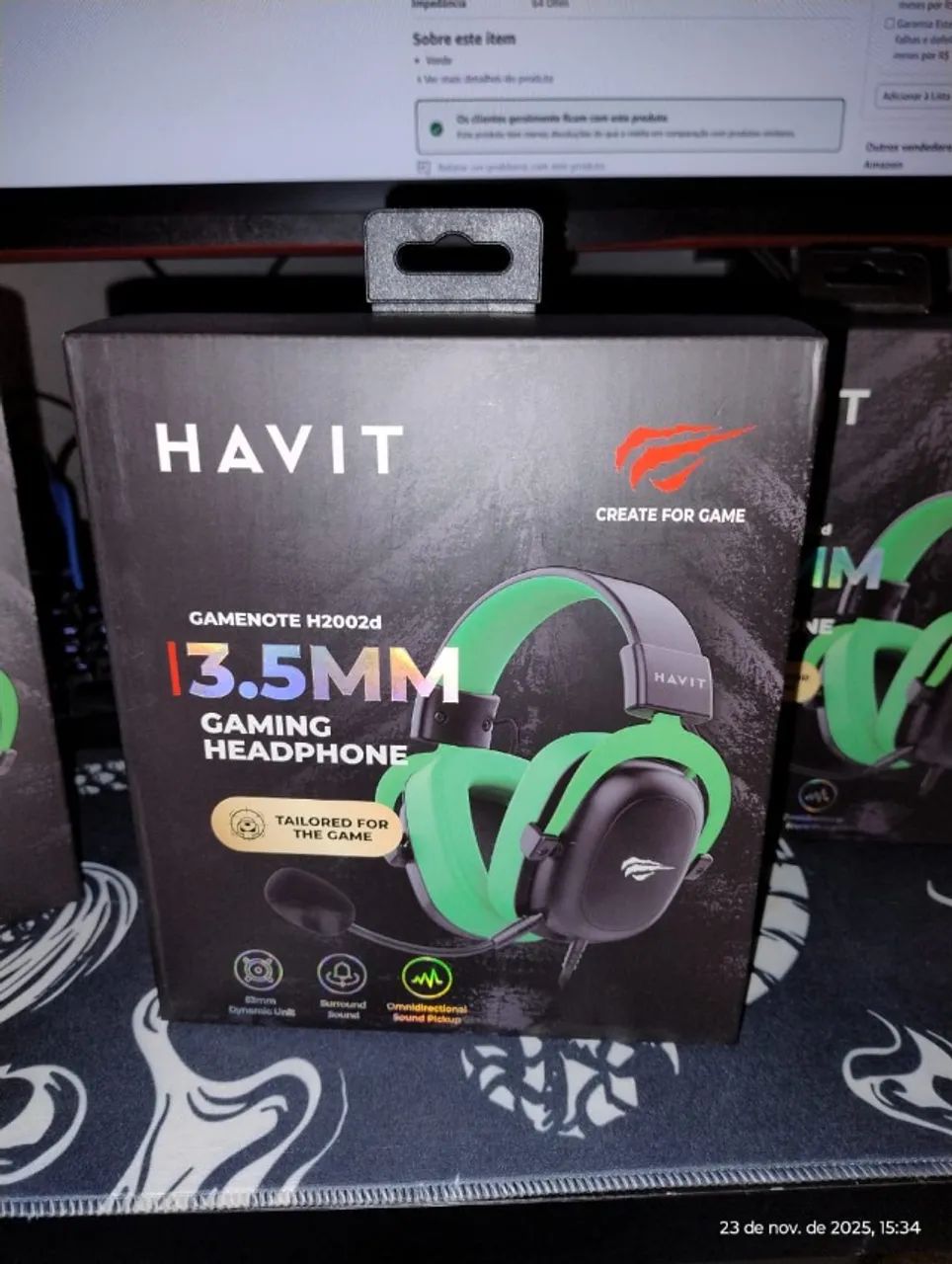 Headset Gamer Havit H2002d - Foto 2