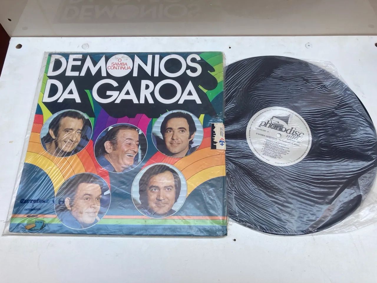 Disco de Vinil - Demônios da Garoa - O Samba Continua