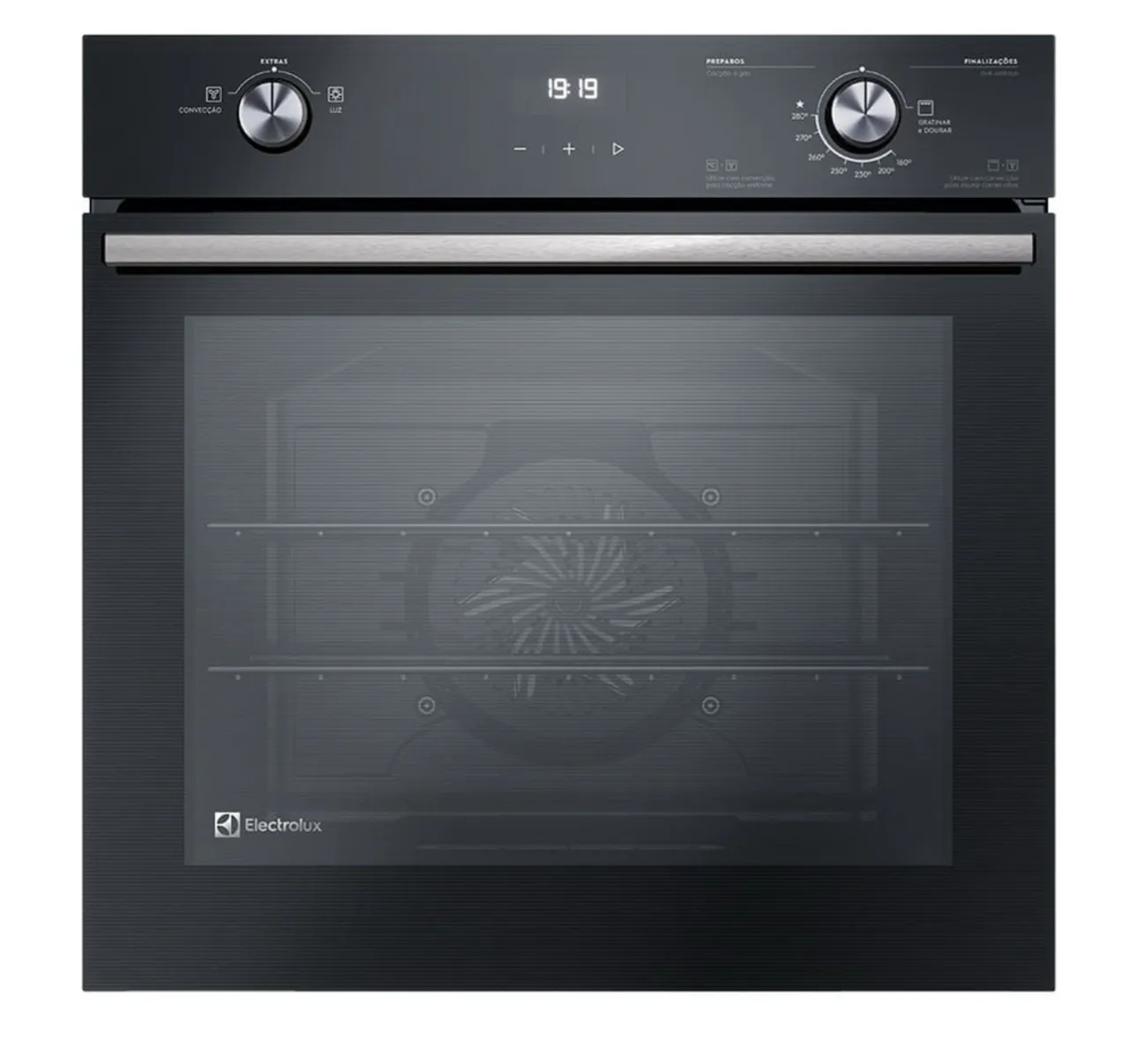 Forno de Embutir a Gás Electrolux 80L Efficient com PerfectCook360 (OE8GH) - 220V