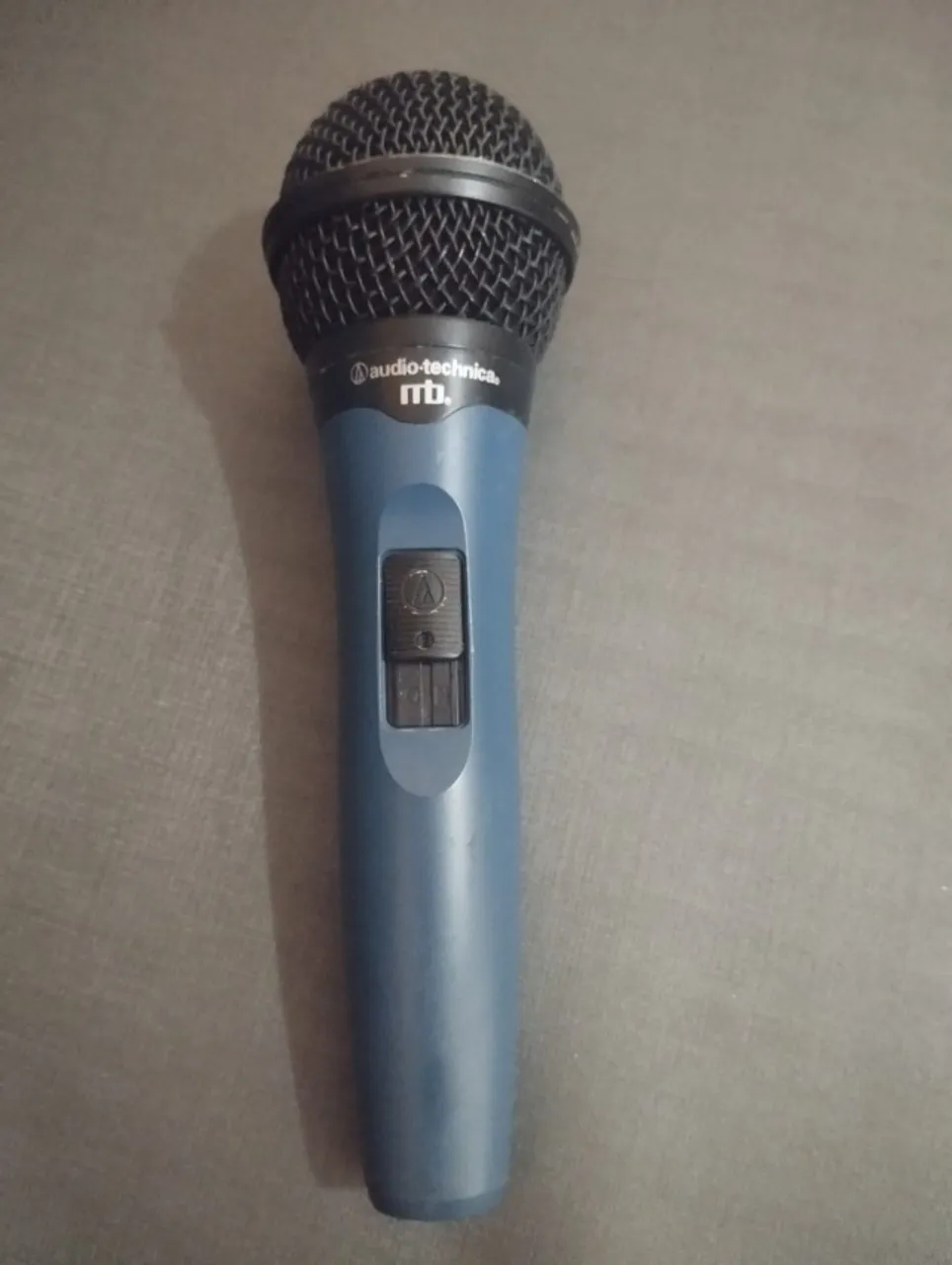 Microfone Dinâmico Audio-Technica - Excelente Estado + Cabo XLR/P10