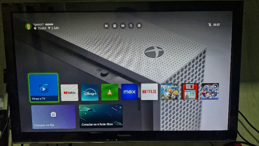 Tv Panasonic 32" + Suporte Fixo