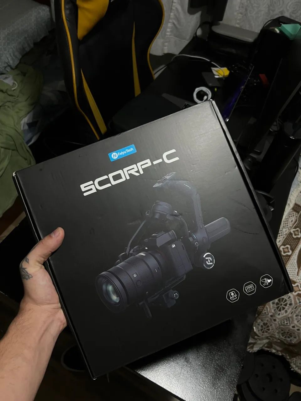 Gimbal Estabilizador scorp-c 4 meses de uso  - Foto 3