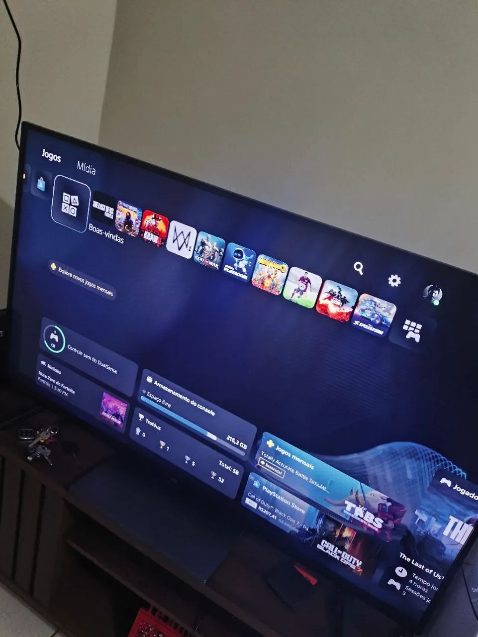 ps5 slim na garantia  - Foto 4