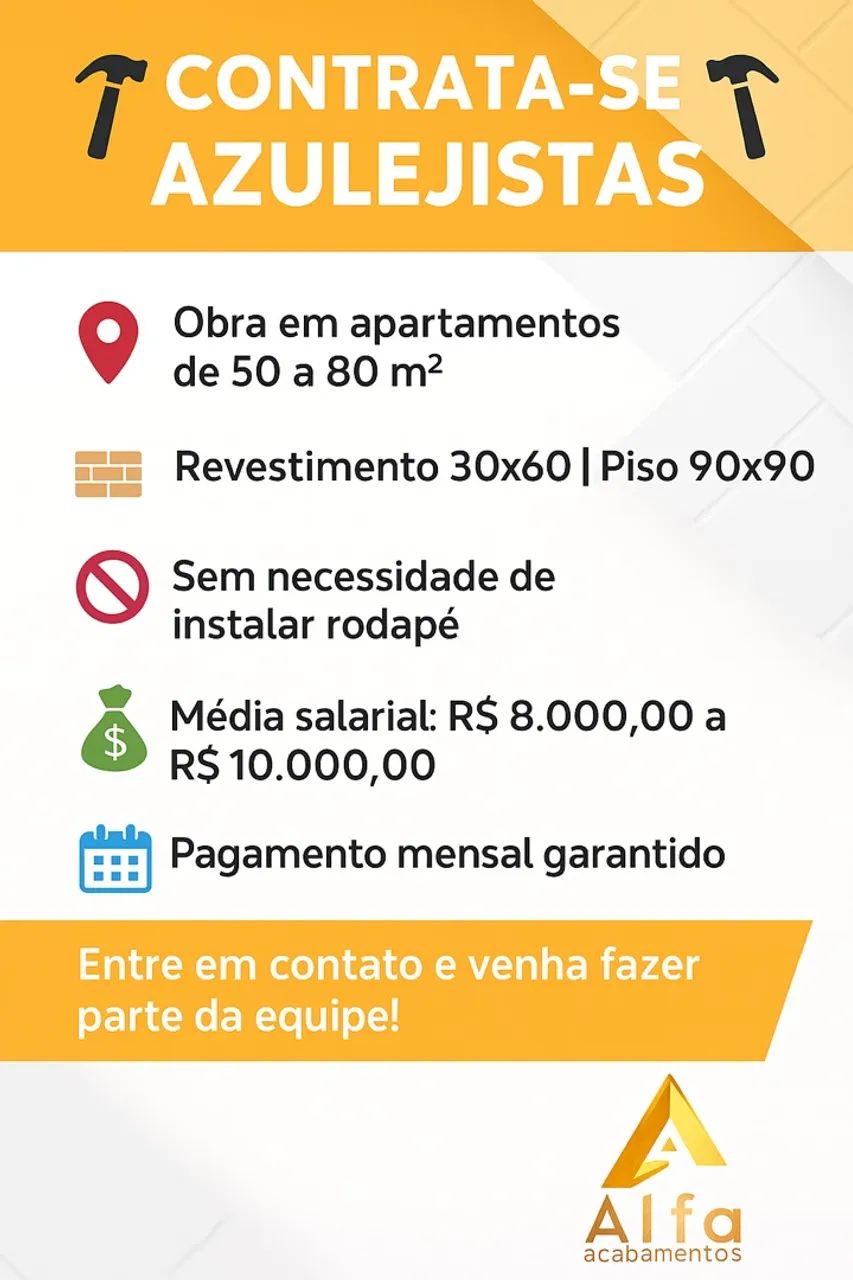 Contrata-se Azulejistas - Foto 2