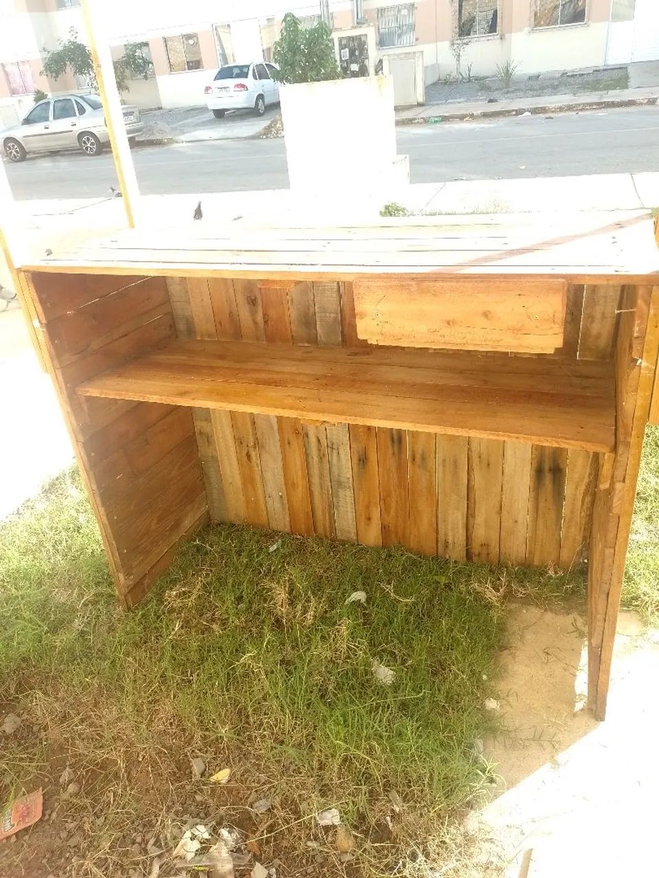 Vendo barraca de paletes 