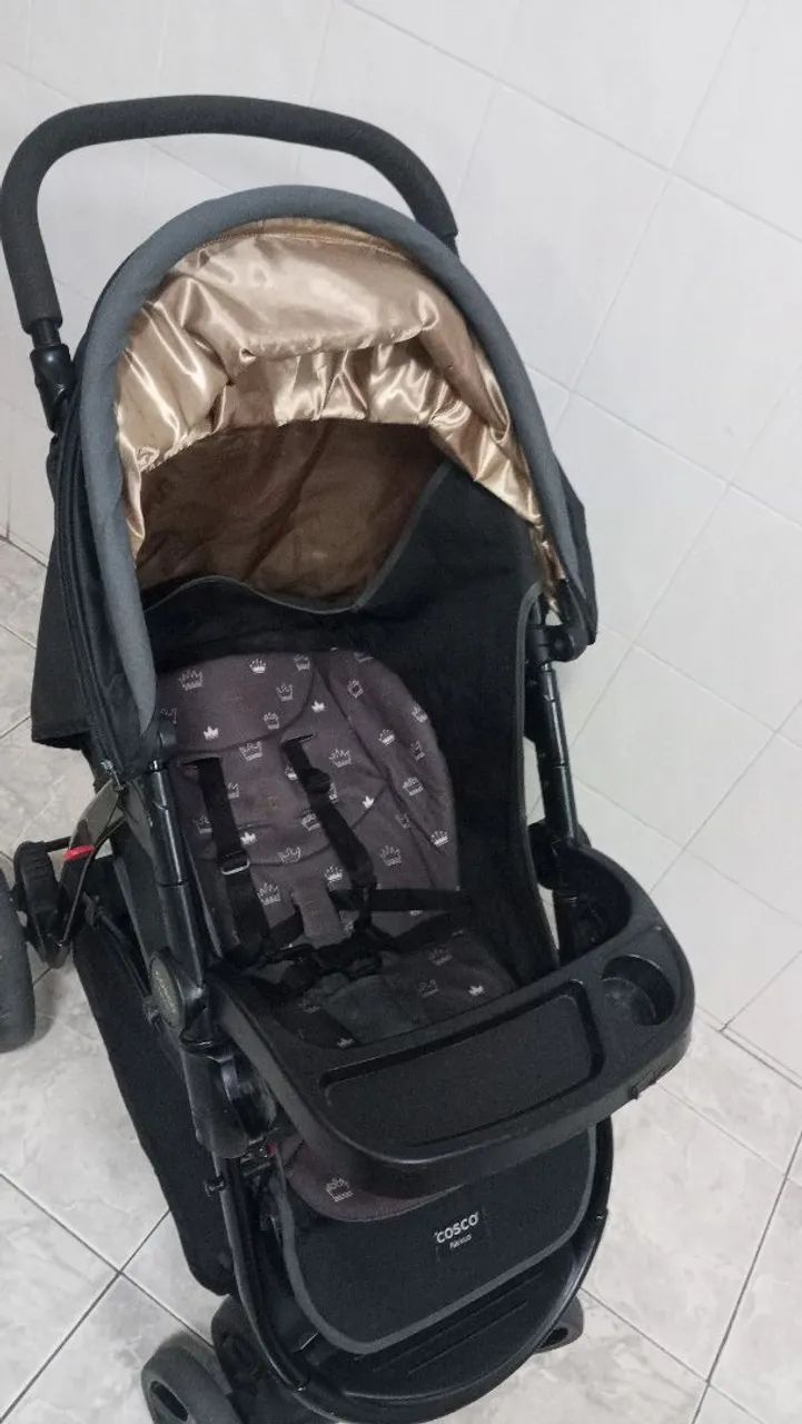 CARRINHO DE BEBÊ SEMI NOVO QUASE SEM USO  - Foto 3