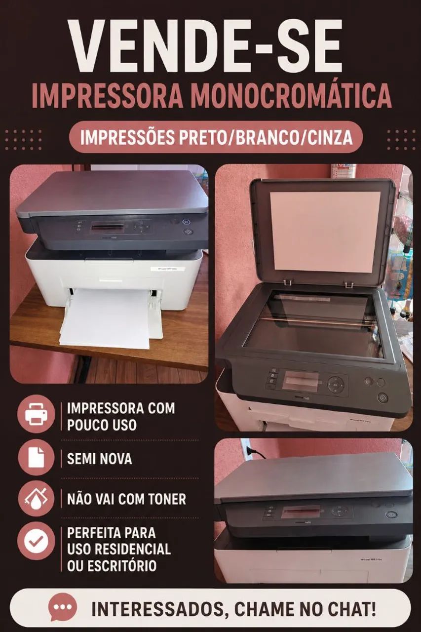 Impressora monocromática