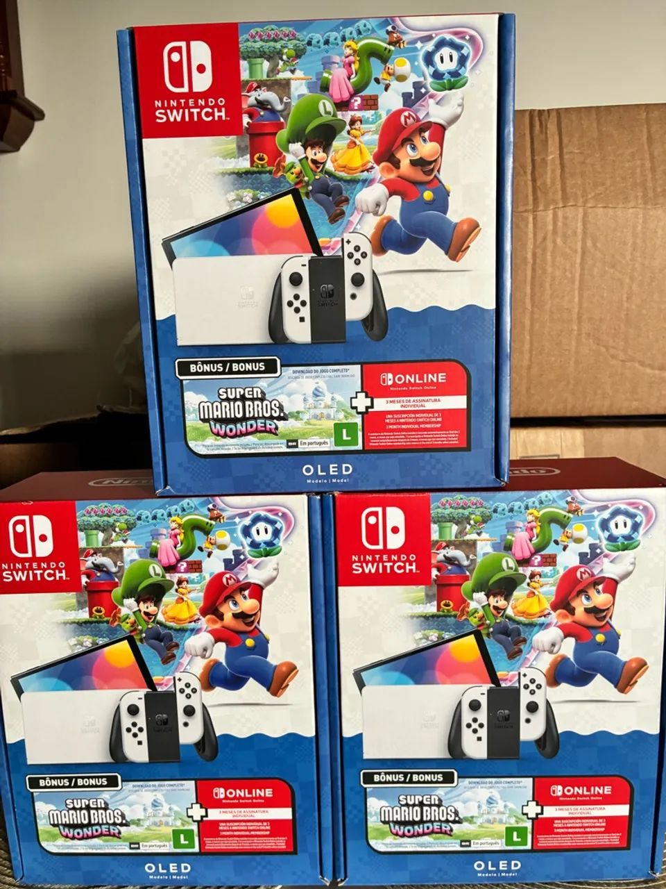 Nintendo Switch OLED Desbloqueado NOVO