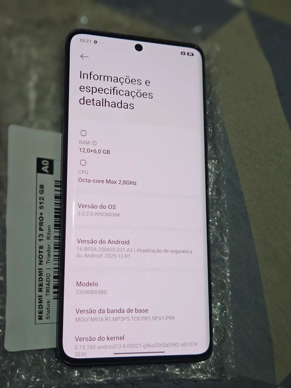 Xiaomi redmi note 13 pro+ 512gb , incrível  - Foto 4