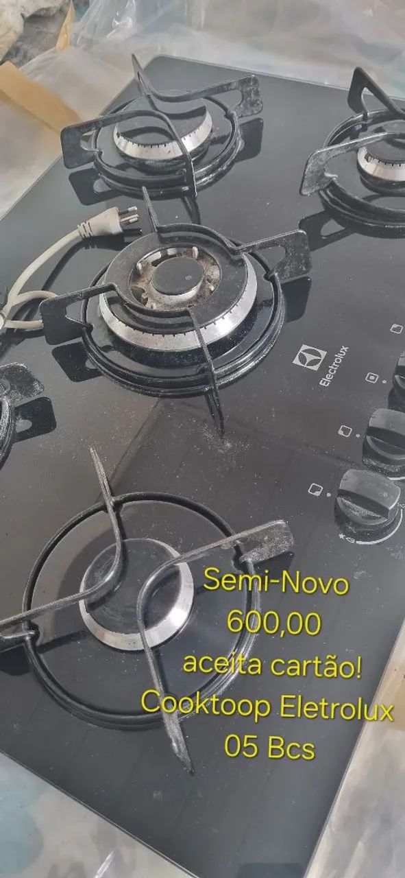 COOKTOP Eletrolux 5 bcs  - Foto 5