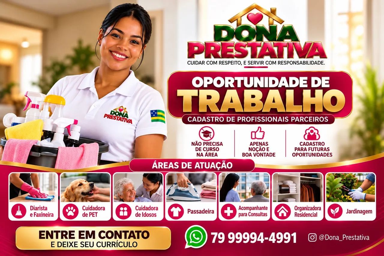 [OPORTUNIDADE PARA VOCÊ]