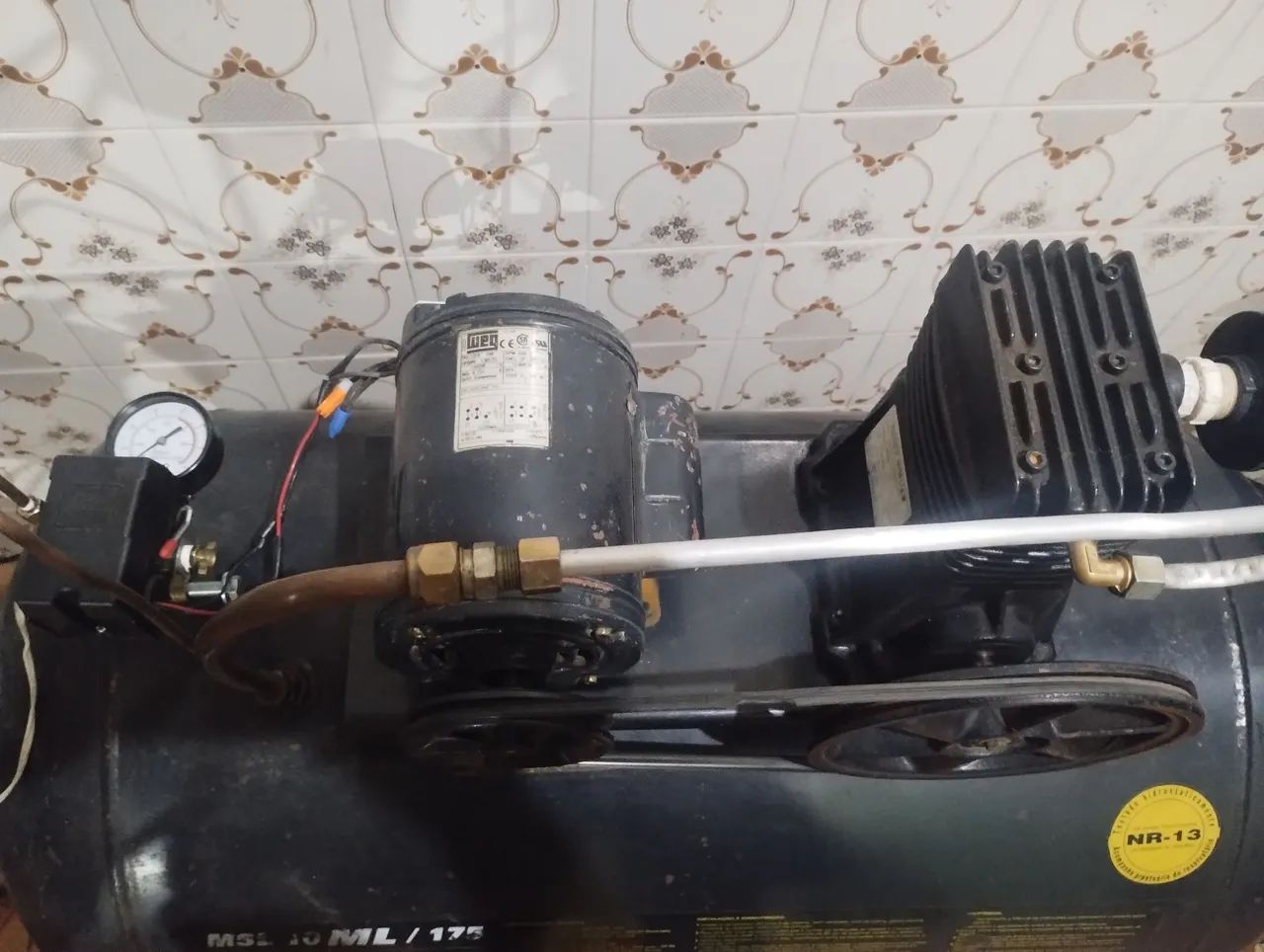 Compressor Schulz Mundial 175l, uso profissional  - Foto 3