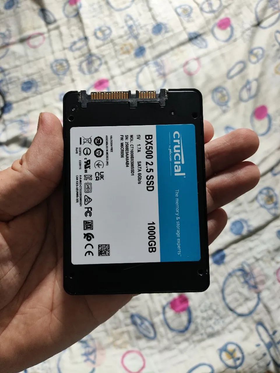 SSD 1TB Crucial 100% - Foto 4