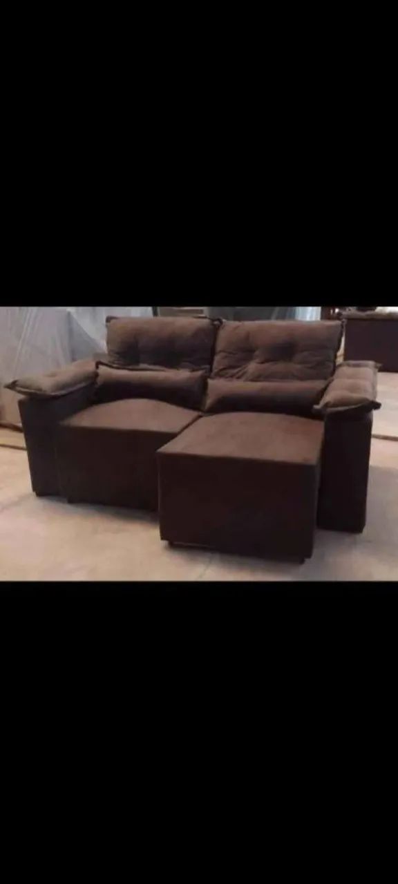 Sofá retrátil e reclináveis 1,80m Rs 1.250 na promoção até final de agosto  - Foto 2