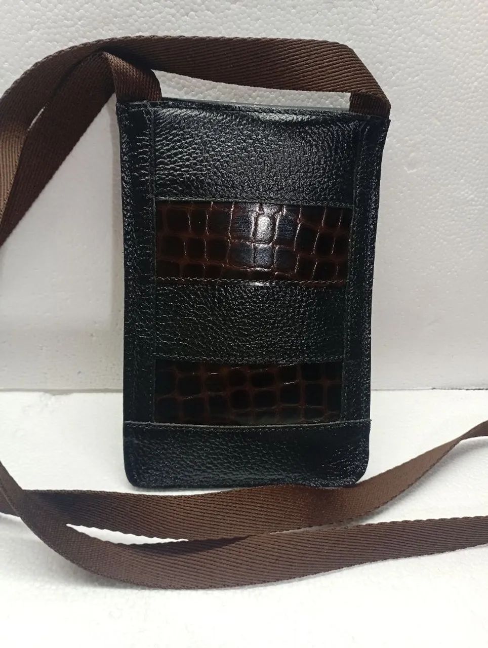 Bolsa Couro Legítimo feminina .  - Foto 2