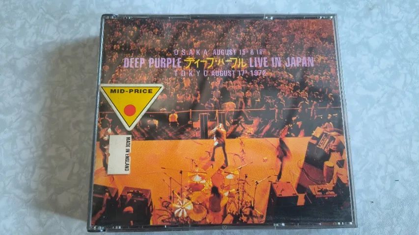 Deep Purple Live in Japan 4CD +DVD+7インチ Amazon.co.jp: Live In Japan (UK): ミュージック