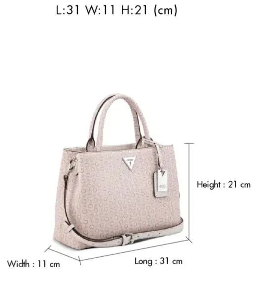 GUESS JILLIAN SATCHEL PINK<br>BAG SV189506 JILLIAN SATCHEL PINK - Foto 2