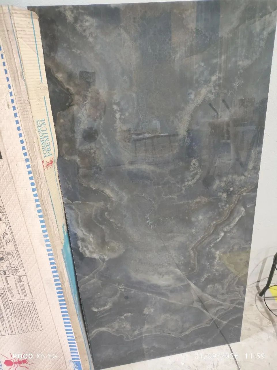Piso porcelanato 