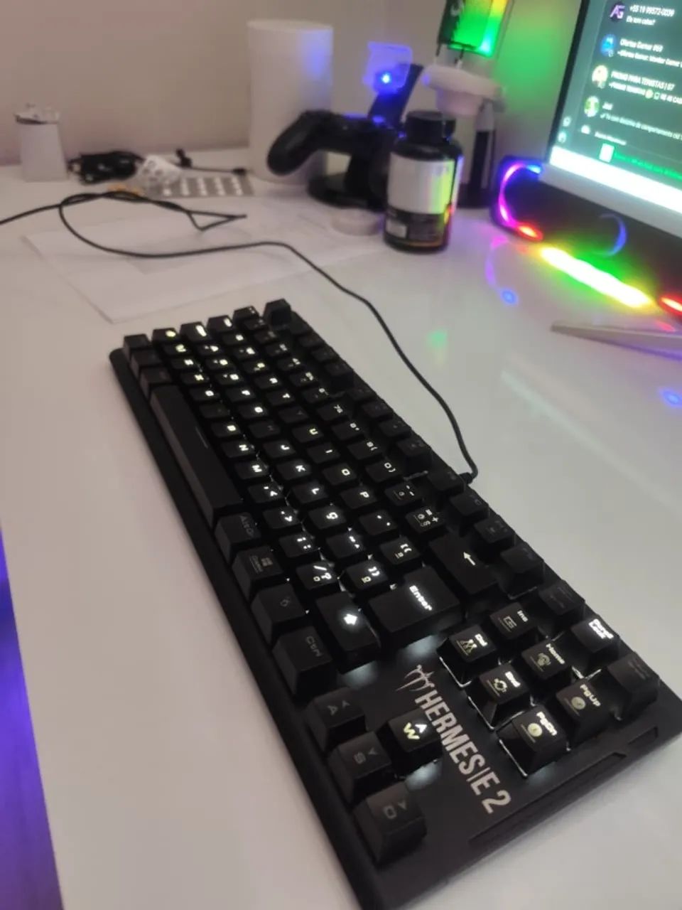 Teclado mêcanico gamer Hermes E2  - Foto 3