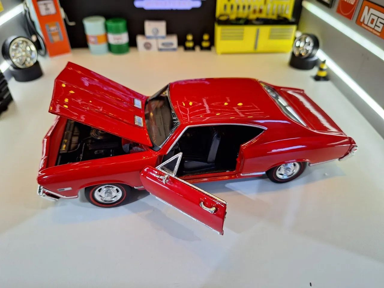 Miniatura 1/24 Cheville SS 369 - Welly  (novo sem caixa)