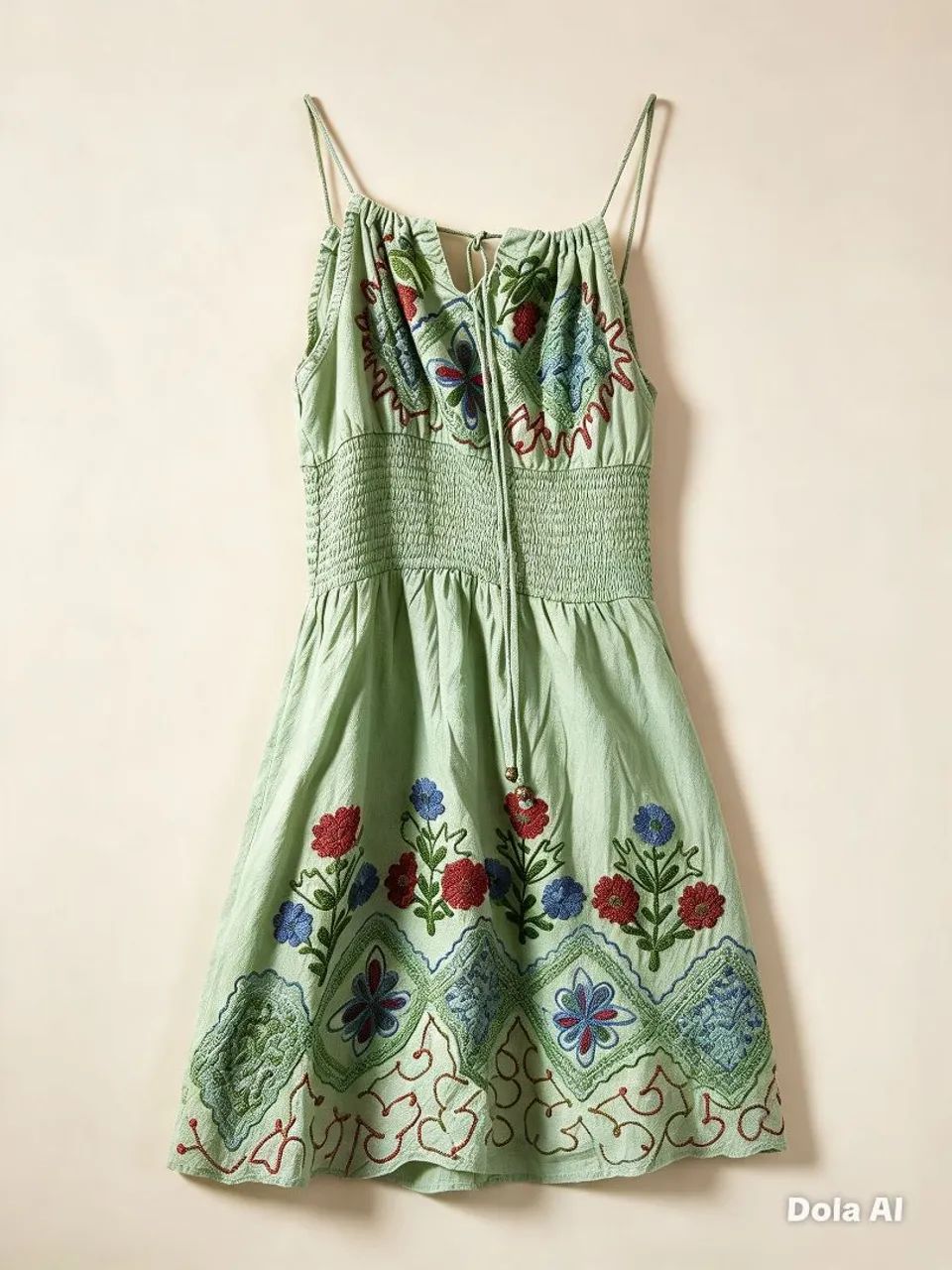 Vestido bordado 