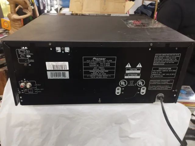 Cd player Pioneer 101 CDs PD F908 - Aparelhos de Som - Vila Emir