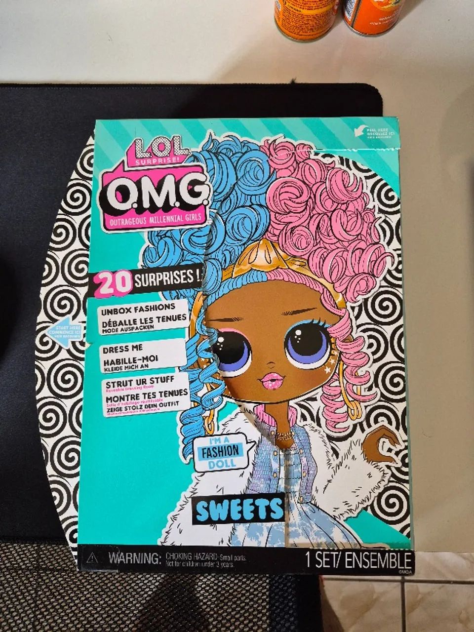BONECA LOL OMG - SWEETS