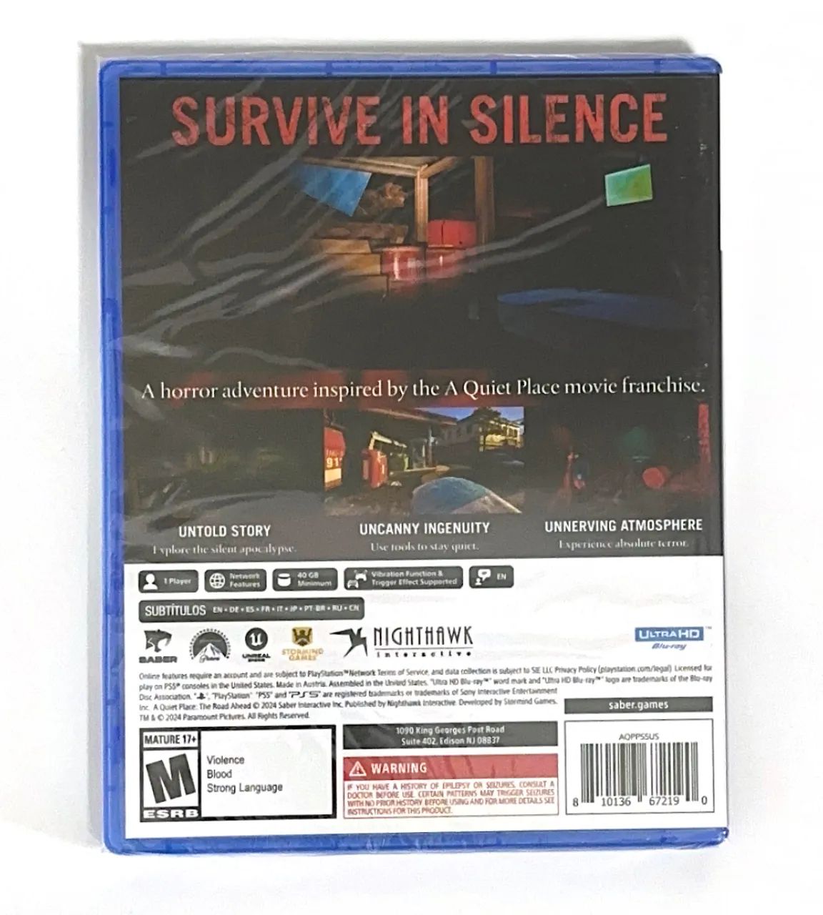 A quiet place - the road ahead - PS5 - Foto 2