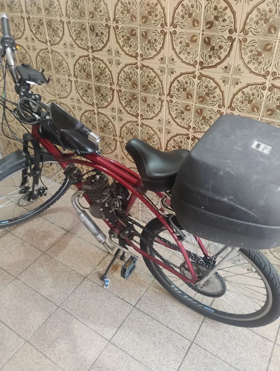 Bicicleta motorizada 80cc  - Foto 2