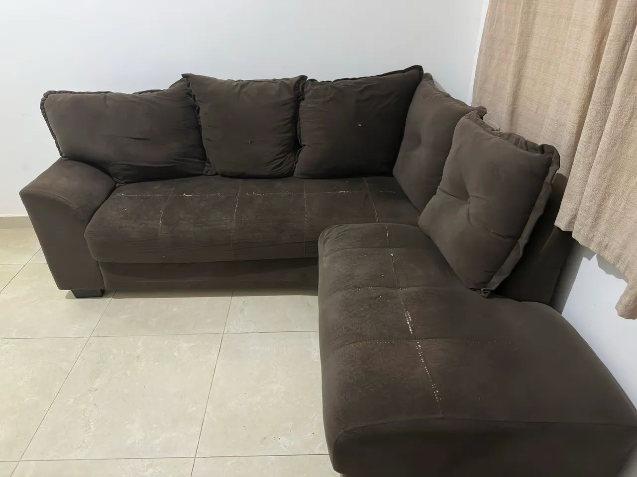 Sofá em L - USADO