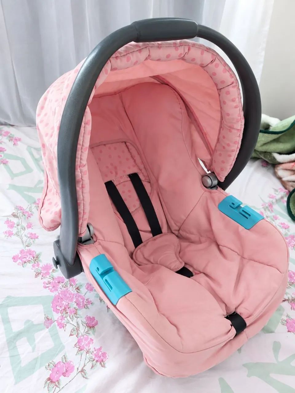 Bebê Conforto Burigotto Evolution até 13 kg - Rosa