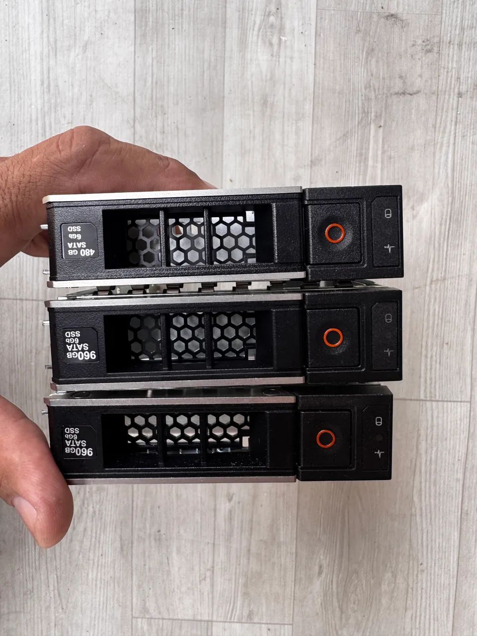 Gavetas para HD servidor Dell