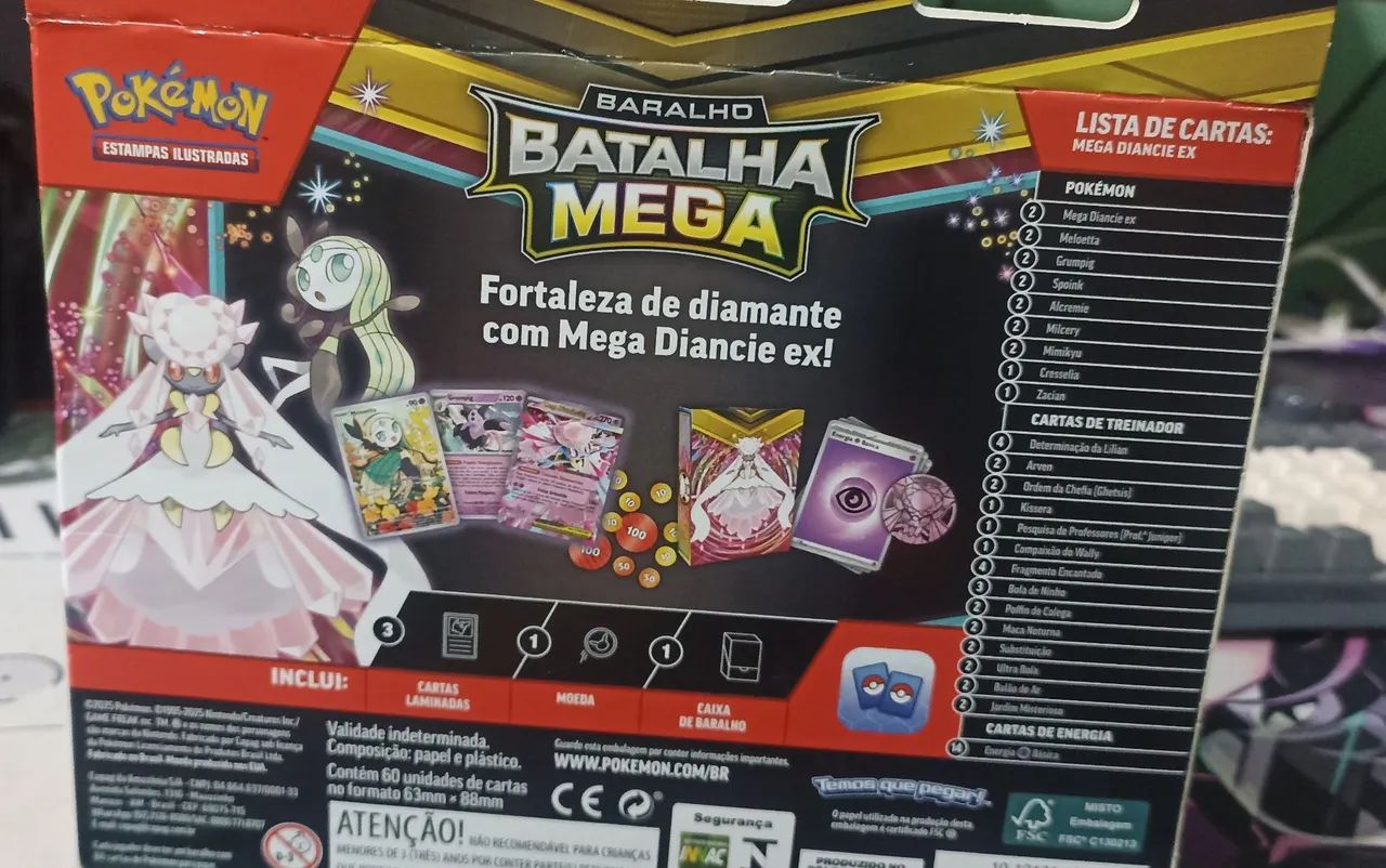 Pokémon batalha Mega baralho  - Foto 2