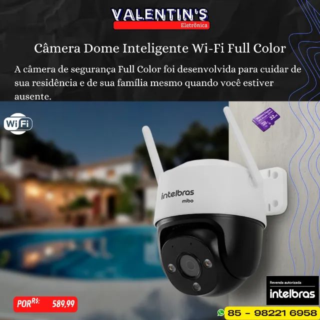 Speed Dome Inteligente Profissional Intelbras