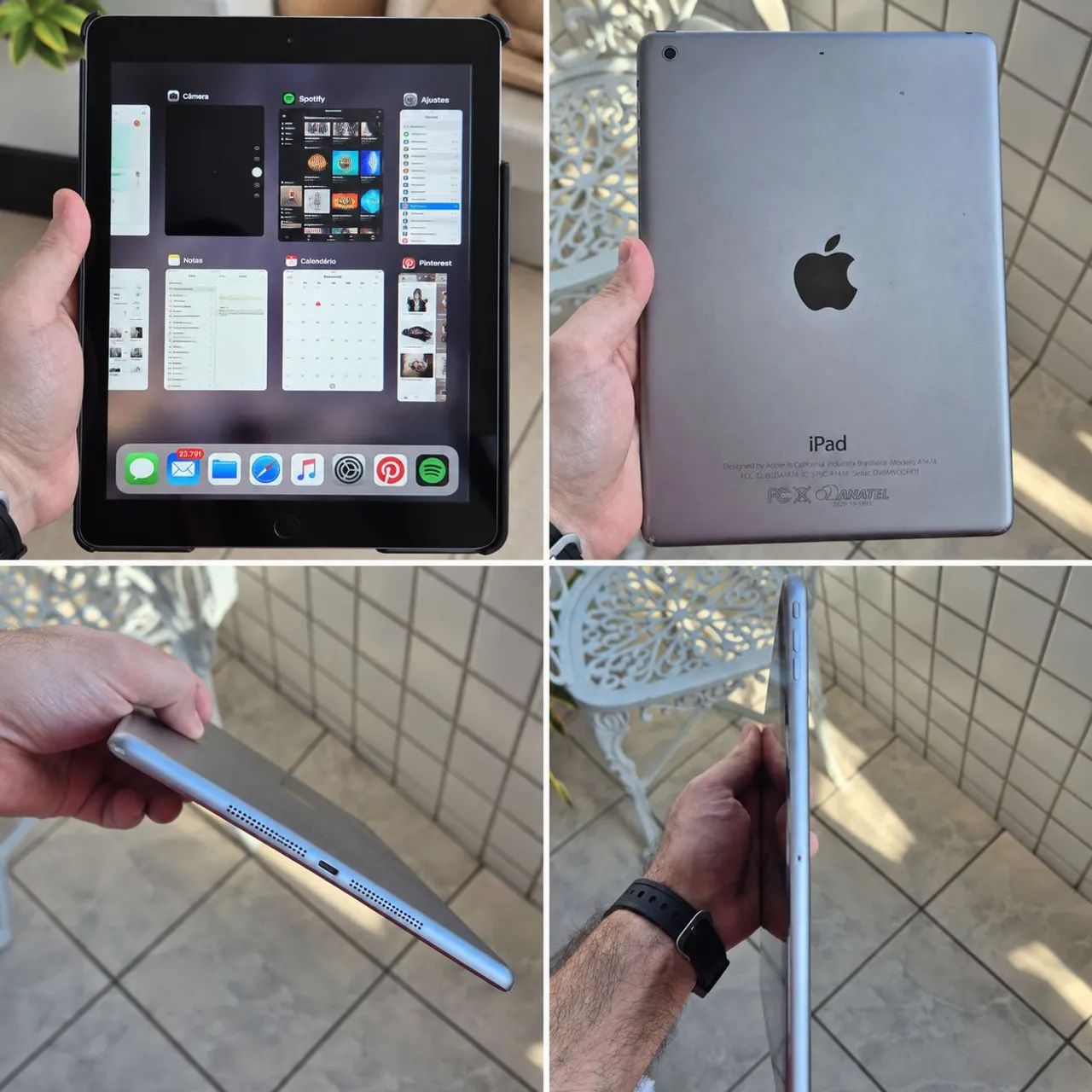iPad Air 32GB Wi-Fi A1474 + Caixa | Funcionando | 2ª Tela - Foto 3
