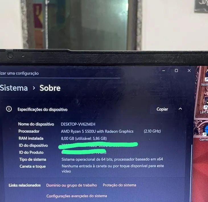 Notebook ideapad 3 Ryzen 5 - Foto 3