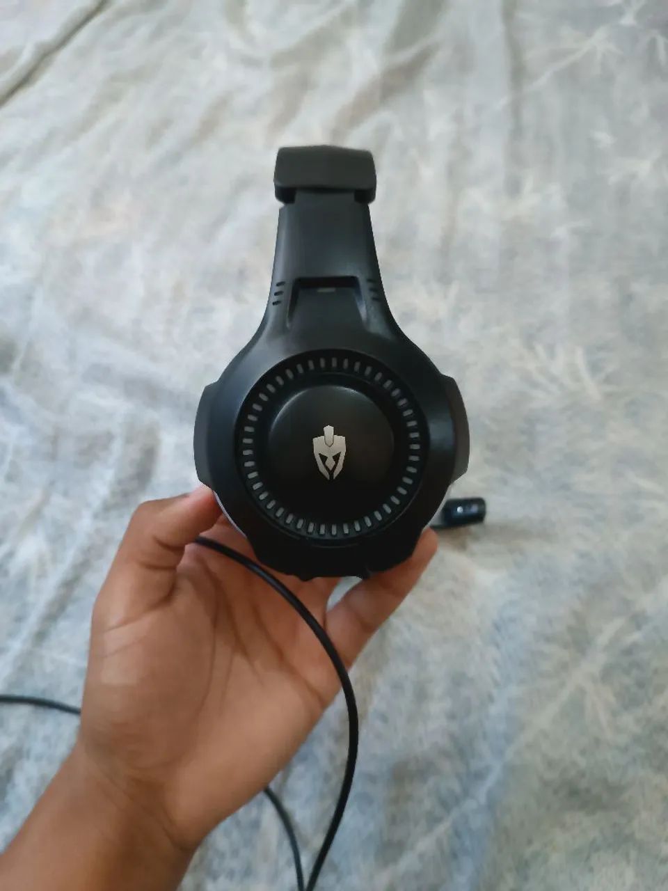 Headset Gamer com RGB e Microfone - Foto 3