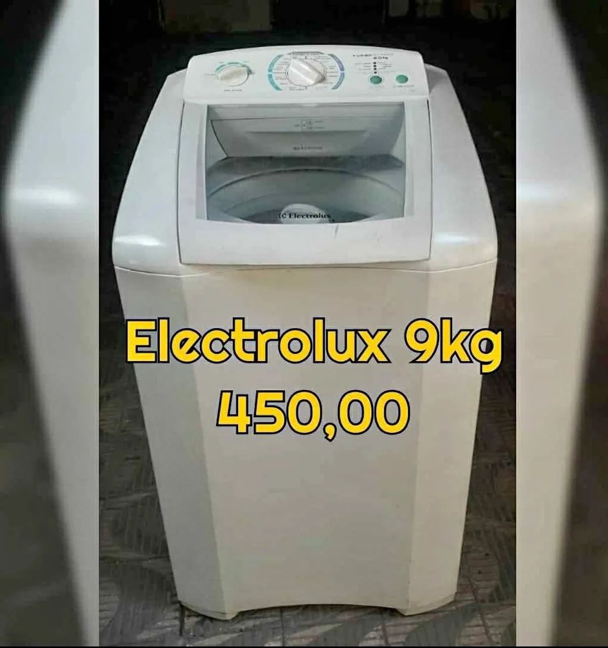 Máquina Electrolux  9 kilos 