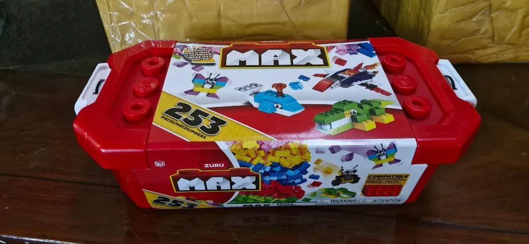 Blocos de construção ZURU Max Build More de 253 peças tipo lego NOVO - Foto 4