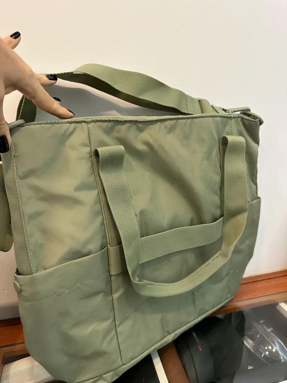 Bolsa  Adidas all me 2 tote verde - Foto 4