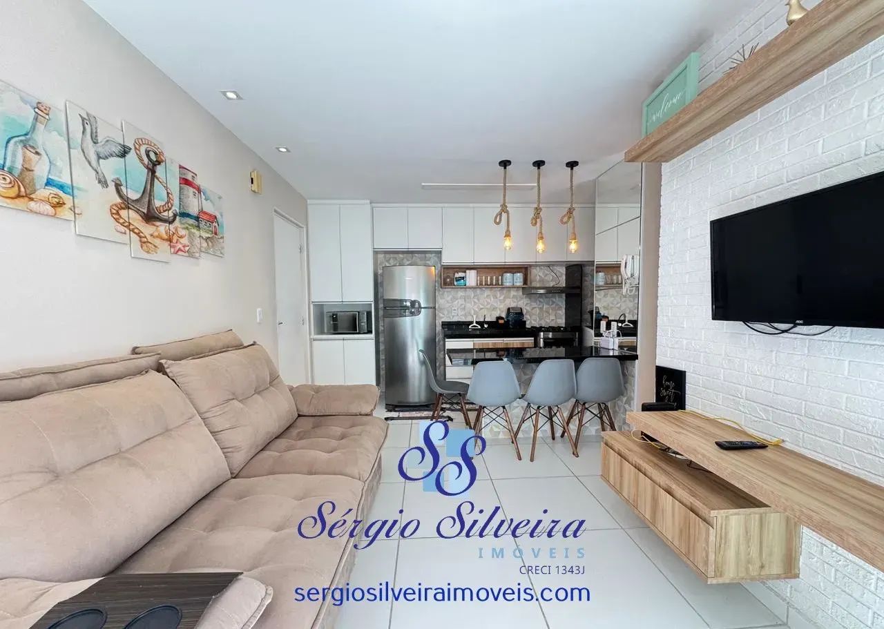 Apartamento térreo e mobiliado no Porto das Dunas!